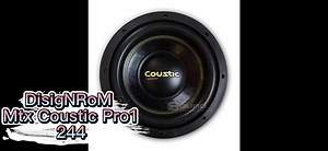 Coustic PRO1244 12 Inch Subwoofer Box Specifications