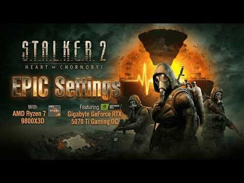 Stalker 2 on RTX 5070 Ti and Ryzen 9800 X3D - 1440P EPIC SETTINGS