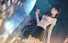 Mars Rainy - Sailor Moon Live Wallpaper