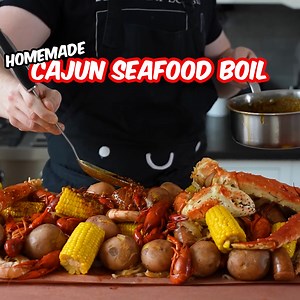 153K views · 3.3K reactions | Eat Like A King (Homemade Cajun Seafood Boil) 咽 | Joshua Weissman | Facebook