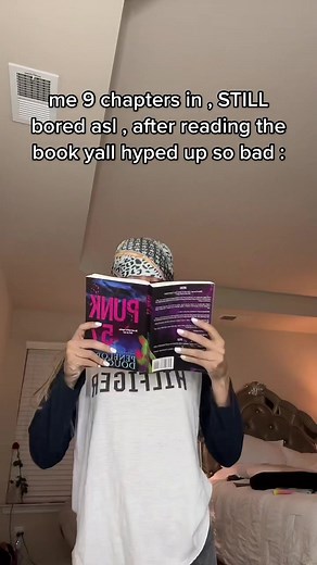 this book boring asl . never listening to booktok again