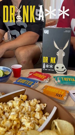 Ready for a wild night? Gather your crew, grab some snacks, and let the challenges begin. With over 200 different questions and challenges, all you need to play are glasses, some liquid to imbibe and a few good friends. Drunk A** is the ultimate party game that will keep everyone laughing. #DrunkAssGame #boardgame #Partygame #AdultGameNight #blackfriday | University Games | Facebook