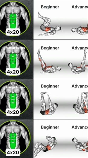 Killer Abs Workout: Beginner to Advanced Core Challenge #fitness #shorts