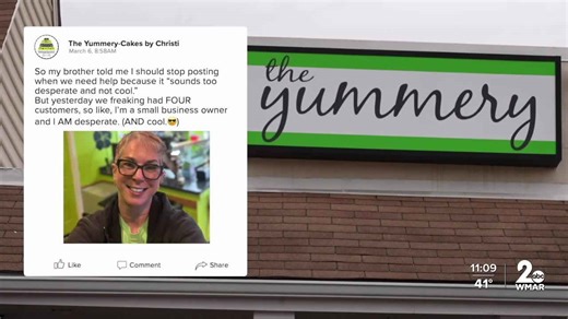 White Marsh bakery sees surge in business after going viral on social media