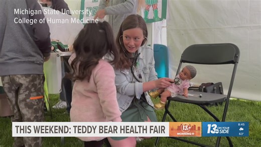 Health resources, kids' activities coming to Grand Rapids for 'Teddy Bear Health Fair'