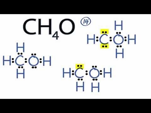 CH4O Lewis Structure: How to Draw the Lewis Structure for CH4O