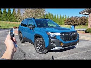 2026 Subaru Forester Wilderness: Start Up, Walkaround, Test Drive and Review