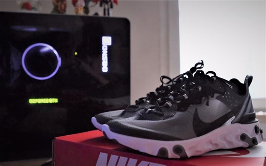 抽到这双鞋的时候我就像得到了全世界！Nike React Element 87开箱【Vlog】