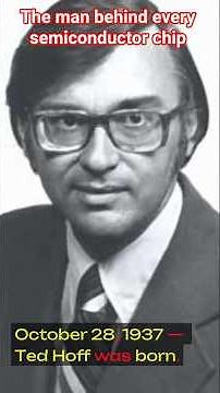 Ted Hoff: The Accidental Birth of the Microprocessor