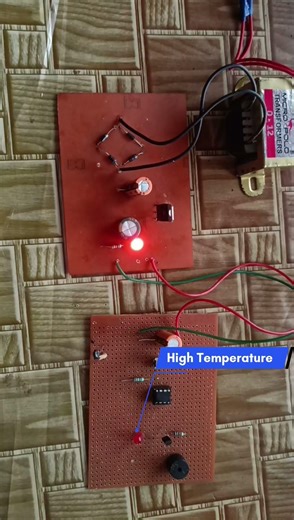 Temperature Sensor Using NTC 🌡️| Project | #hardware #projects #simple #diy #ME #shorts