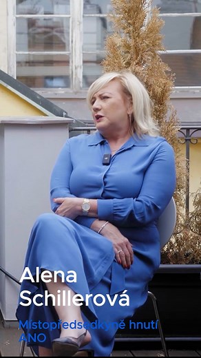 105K views · 800 reactions | Část z rozhovoru a Alenou Schillerovou | Luxury Prague Life | Facebook