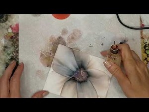 #183 Create a gorgeous alcohol ink flower in about 5 minutes!