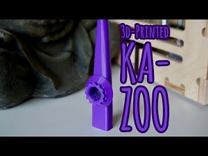 3d-printed Kazoo