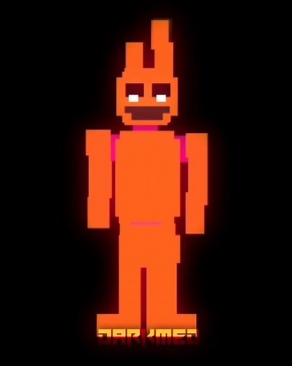 springtrap nightmare mode 😈 || El beibi funk 💀 || High quality || #fnaf #indiecross