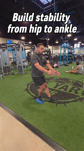 3 Exercises for Stronger Hips, Knees & Ankles #stability #shorts