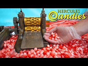Using Our Candy Drop Roller To Make Old Fashion Candy