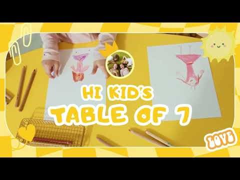 Multiply by 7 | Learn Multiplication | Multiply By Music