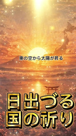 日出る国の祈り#八百万の神 #日出る国 #神の国