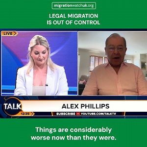 Things are going to get worse, not better over the coming years unless there are measures put in place to stop it happening. We don’t believe there is a snowball in hell’s chance of the Starmer administration doing that... 😡 | Migration Watch UK