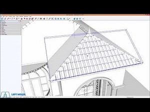Hướng dẫn làm mái ngói với Dynamic Component Sketchup