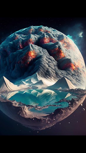 Exploring AI-Generated Planets in Space