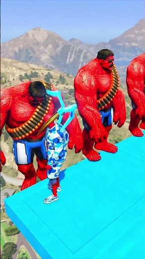 GTA 5 Epic Water Ragdolls Spiderman Jump/Fails Ep 2159 #shorts