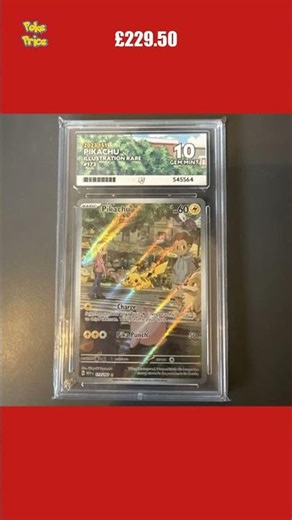🔥 Rare Pikachu sold for £229.50 😳 #pokemon