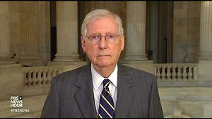 According to Lisa Desjardins, around 20 members of the Republican caucus have issues with the coronavirus relief package that Senator McConnell proposed earlier this week. WATCH: The senate majority leader's response. | PBS NewsHour