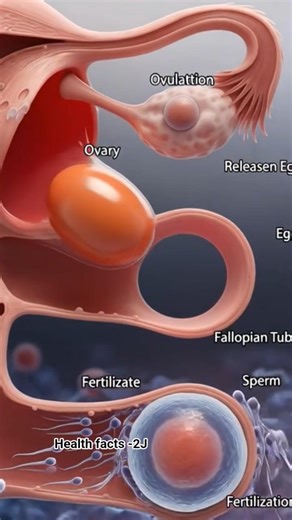Sperm Meets Egg | The Moment Life Pregnancy &Begins Conception Explained#pregnant #positivebirth