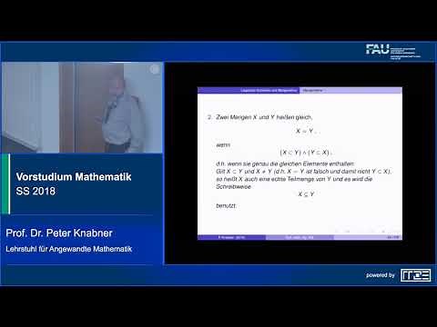 Pre-study mathematics – Lecture 2 – Set theory & predicate logic