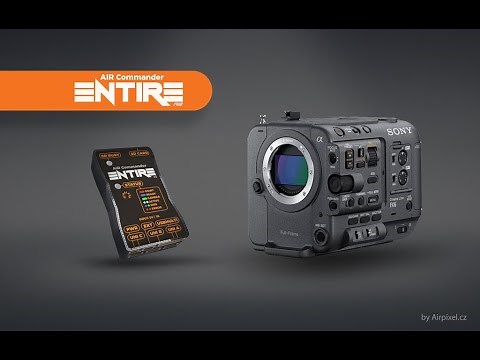Sony FX6 camera long range remote control for drones (DJI M600 | Alta X | Pixhawk | FPV drones).