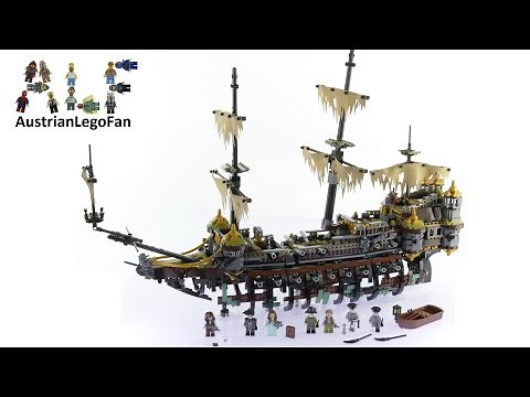 Lego Pirates of the Caribbean 71042 Silent Mary - Lego Speed Build Review