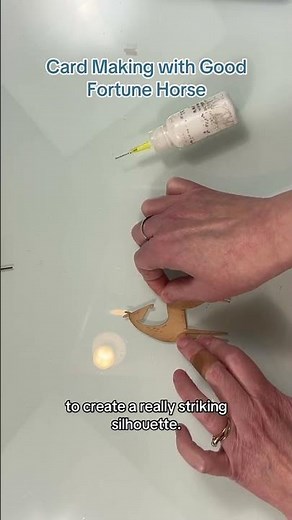 Card Making with Good Fortune Horse from Spellbinders