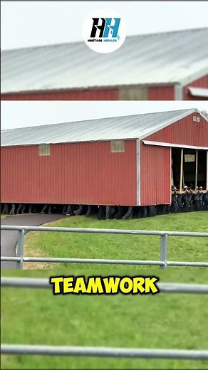How the Amish Move Entire Buildings Without Machines
