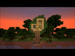 Как построить СЕКРЕТНЫЙ ДОМ В ДЕРЕВЕ в МАЙНКРАФТ