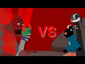 Whitty And Hank Vs Tricky (Stick Nodes Animation)