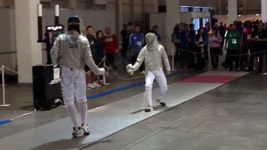 David Brown Sabre Fencing Highlights 【击剑集锦】大卫布朗佩剑高光