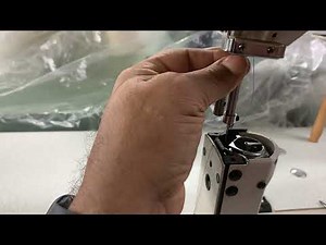 How To check the timing of the hook and the tension On a post machine or wig sewing machine. Part 1￼
