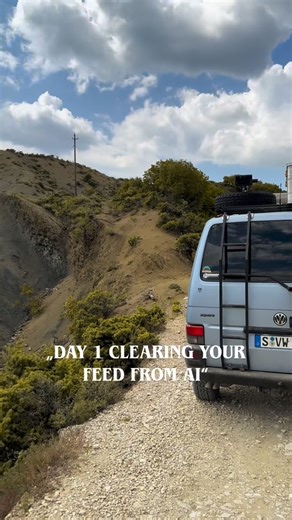 Wannabesyncro on Instagram: "We’d rather live a life worth living. The good ol’ 90s way. Don’t get us wrong Ai can be a real game changer but it’s somehow also scary thinking of it and its ability’s. Change doesn’t have to be necessarily bad. • #syncro #volkswagen #camper #vanlifegermany #t4syncro"