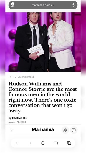 The @Heated Rivalry fandom has been a bit crazy and out of touch these last few days when it comes to Hudson Williams, Connor Storrie, and Francois Arnaud. I feel that this article from Australia’s Mamamia is a gentle reminder that a persons sexuality is their own business and shouldn’t be forced out. The toxicity and parasocial behavior I have seen on social media is absolutely ridiculous. Credit & Full Article: https://www.mamamia.com.au/heated-rivalry-representation/ #heatedrivalry #connorsto