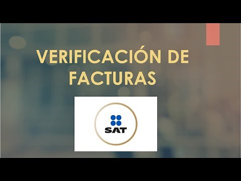 Verificación de facturas CFDI SAT 2021