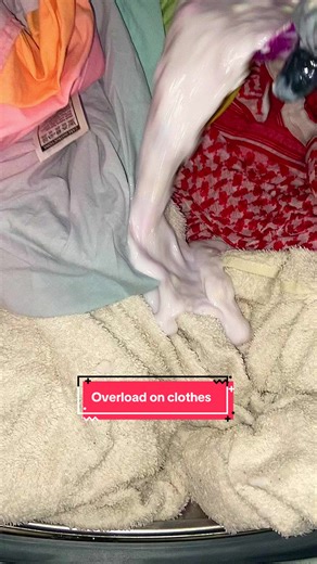 Some laundry paste and crumble over the clothes for an overload 🫦 #laundrytokuk #asmr #overload #laundry #laundrytok