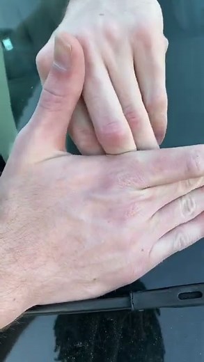 Reaching Hand Through Glass Trick
