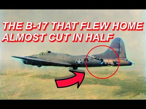 The B-17 That Flew Home Almost Cut in Half - Story of the All American [ WWII DOCUMENTARY ]