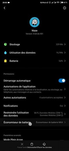 Waze Xiaomi for use with Android Auto, configuration required.