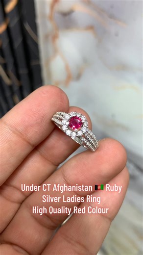 High Quality Afghan 🇦🇫 Ruby Red Colour || Silver Ring For Details WhtsApp 92340-9080737 📞 #rubyring #pigeonbloodruby #rubyred #rubysilverring #rubygemstone #rubylover #rubyjewellery #silverring #silverjewellery #gemstonejewelry #qasimmirgems | Qasim Mir Gems