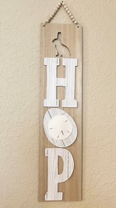 5.4K views · 42 reactions | Coastal Hop Easter sign Dollar Tree DIY #easterdiy #dollartreediy | Crafty Beach | Facebook