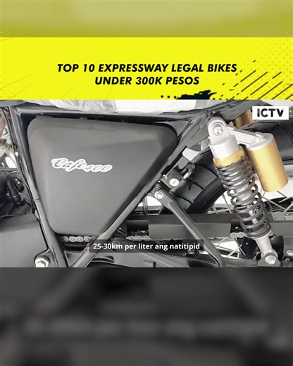 Top 10 Expressway Legal Motorcycle Philippines under 300k | murang big bike sa pilipinas Part 25 | ICTV PH
