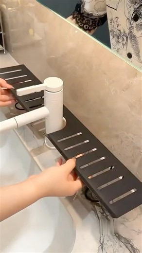 No-Drill Storage That Looks So Clean ✨🪵#dhgate