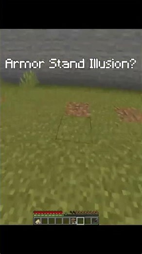 Minecraft Armor Stand Illusion? Does It Work In Minecraft?!